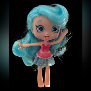 Jessie-cake Shopkins Shoppie Doll Blue-Hair Playtime Fun